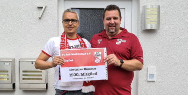 RWE gewinnt zunehmend Mitglieder und knackt die 1.500er Marke