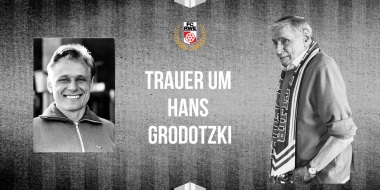 Rot-Weiß trauert um Hans Grodotzki