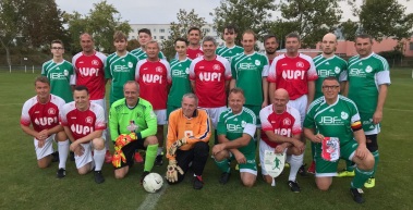 Traditionsmannschaft spielte gegen Jugendberufsförderung Erfurt