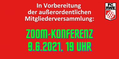 Zoom-Konferenz in Vorbereitung der AOMV